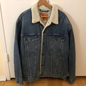 Levi’s Sherpa Denim Trucker Jacket